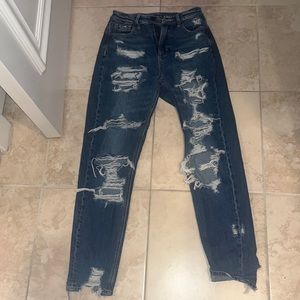 American Eagle ripped jeans